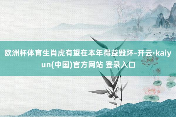 欧洲杯体育生肖虎有望在本年得益毁坏-开云·kaiyun(中国)官方网站 登录入口